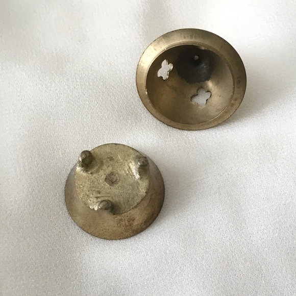 Vintage Small Brass Incense Holder - Picture 3 of 3